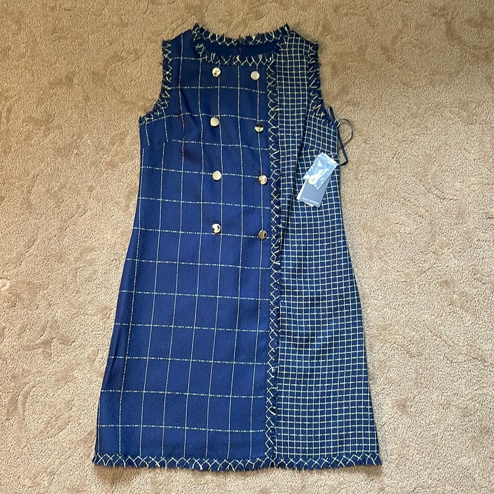 NWT Julia Jordan Plaid Dress Size 2